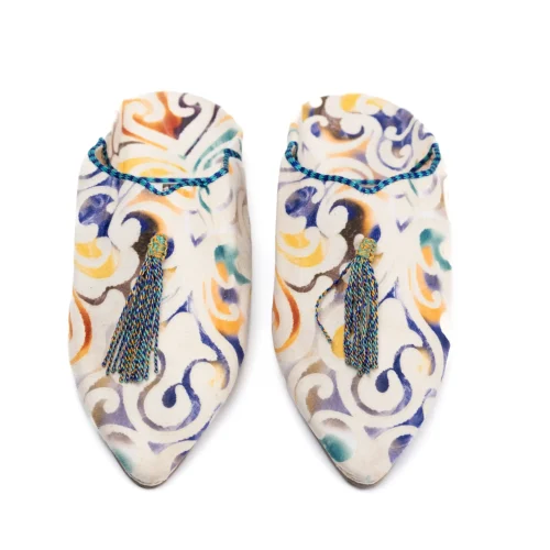 Multi-colour Choucha Slippers