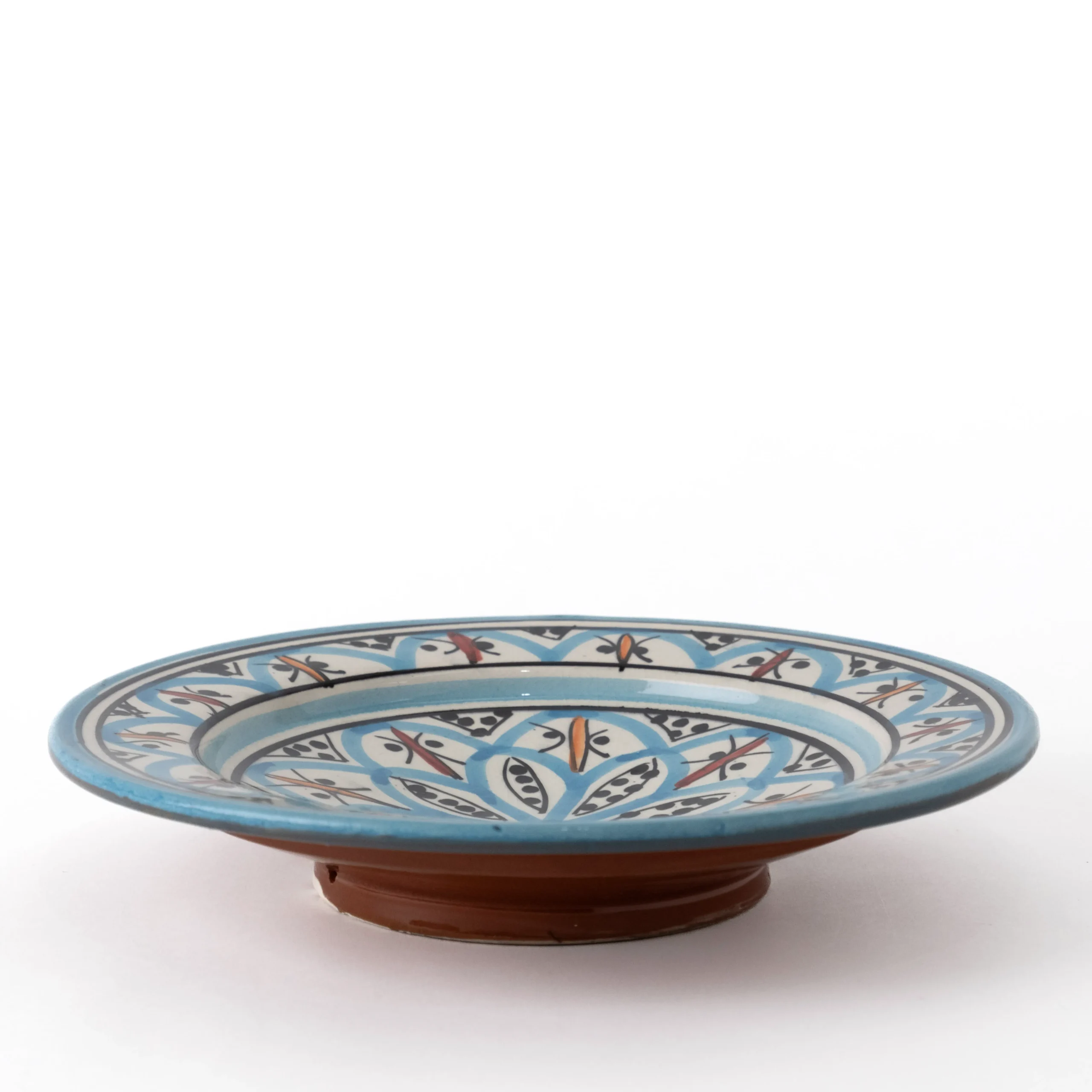 Moroccan colorful Handmade Ceramic Plate