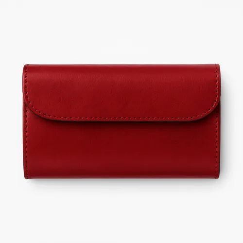 Red Moroccan Leather Wallet