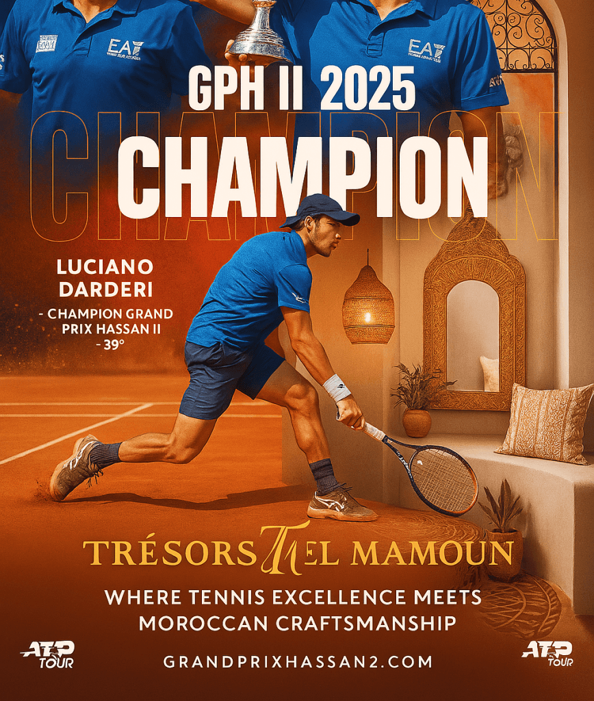 A Grand Slam of Style: Trésors El Mamoun at the Grand Prix Hassan II 2025