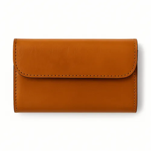 Tan Brown Moroccan Leather Wallet