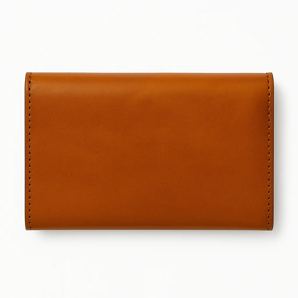Tan Brown Moroccan Leather Wallet