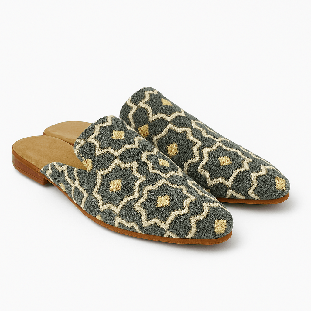 Moroccan Ladies Mule Slippers