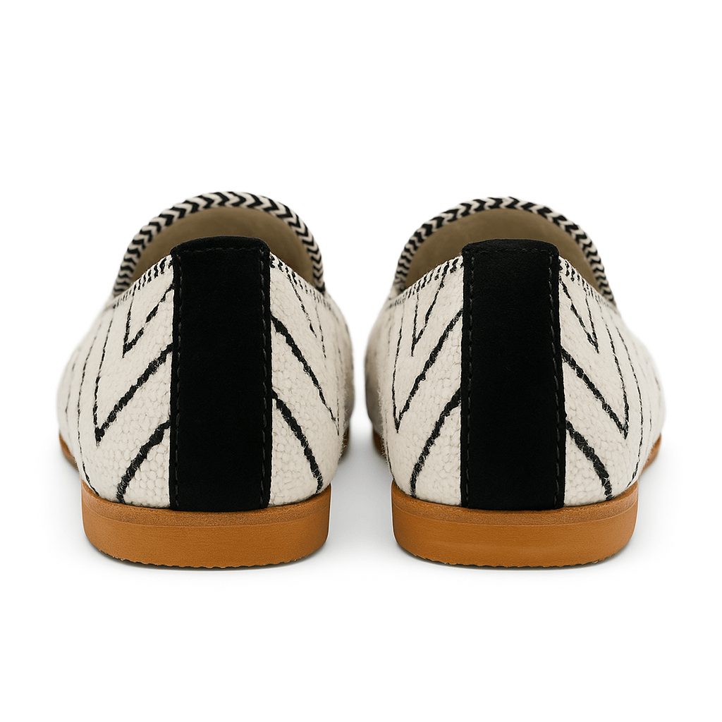 Ladies Mule Slippers – Handmade Moroccan Mudcloth Style