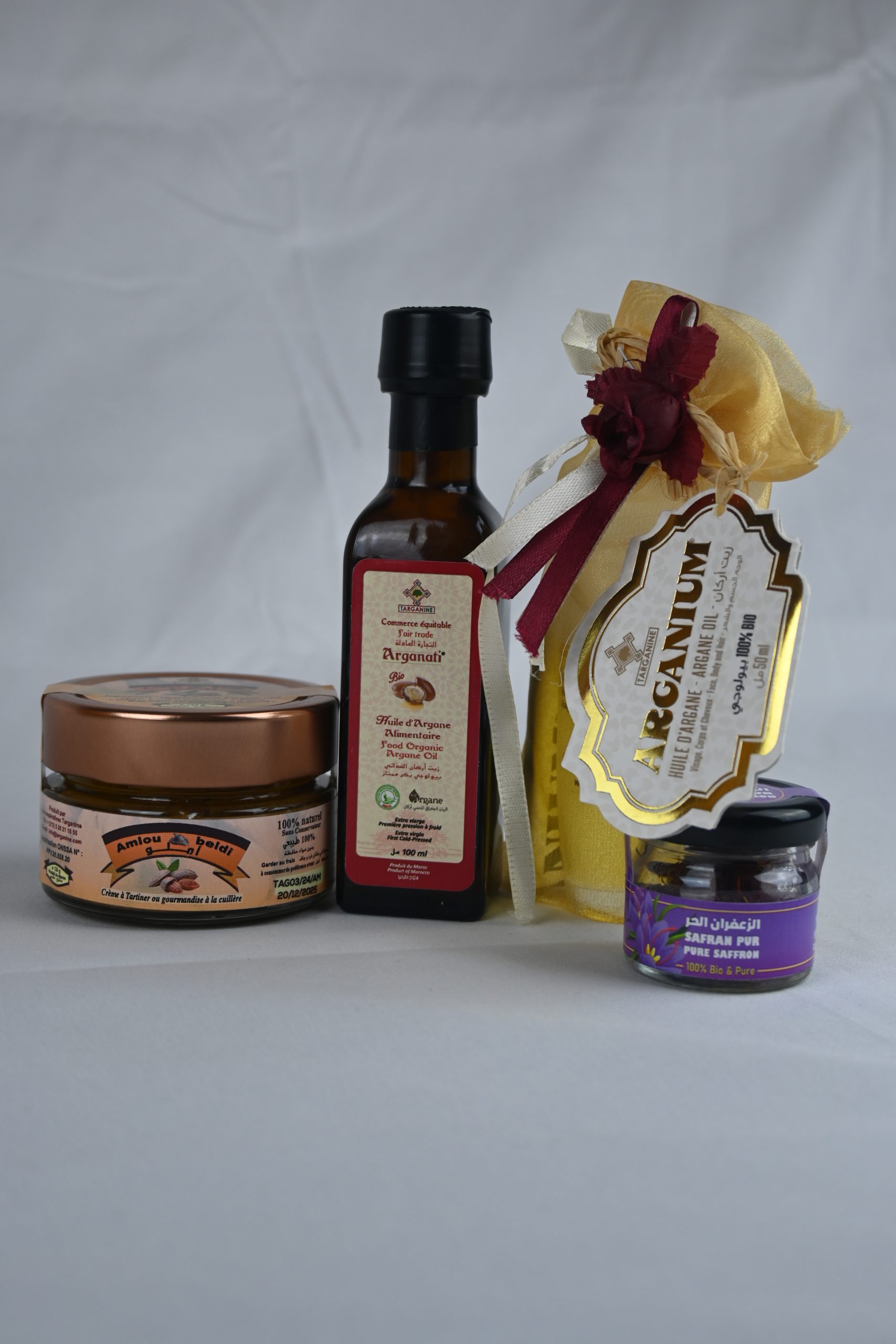 Luxury Moroccan Wellness Gift Box – White Edition