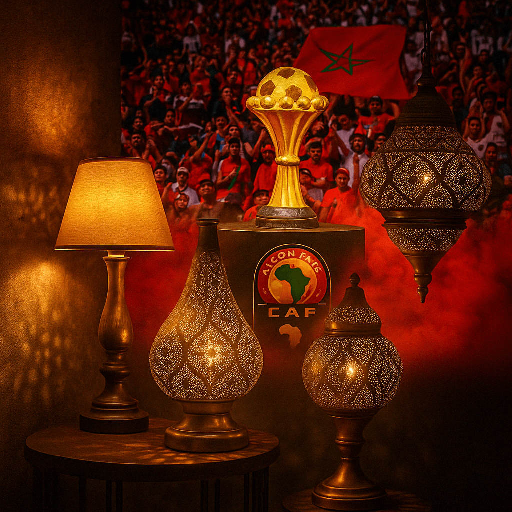 Lighting Up the Game Moroccan Style Lamps and the Spirit of AFCON 2025
