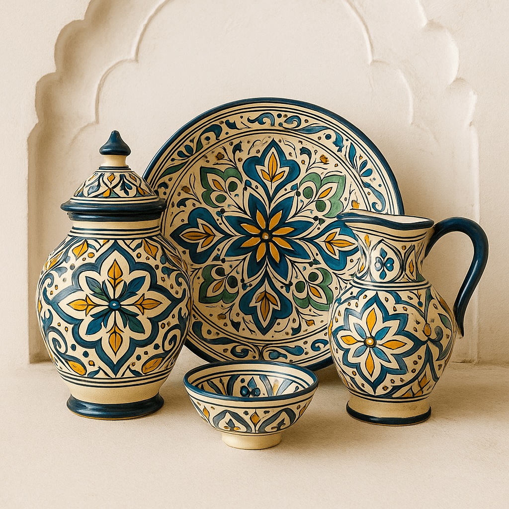 Hand-Painted Heritage Why Every Moroccan Ceramic Has a Story