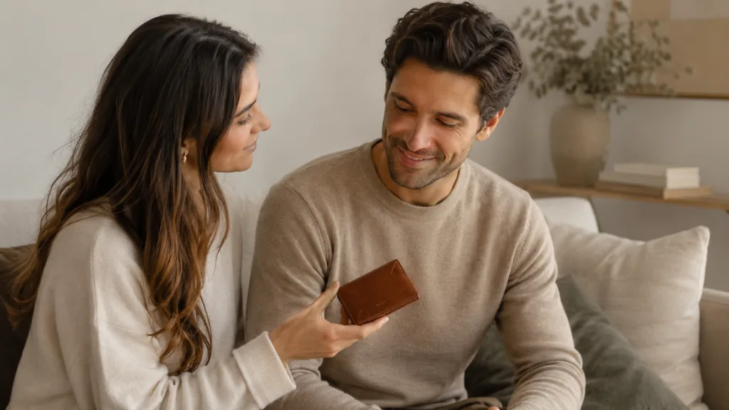 leather anniversary gift For Him - Functional Meets Thoughtful in Timeless Designs