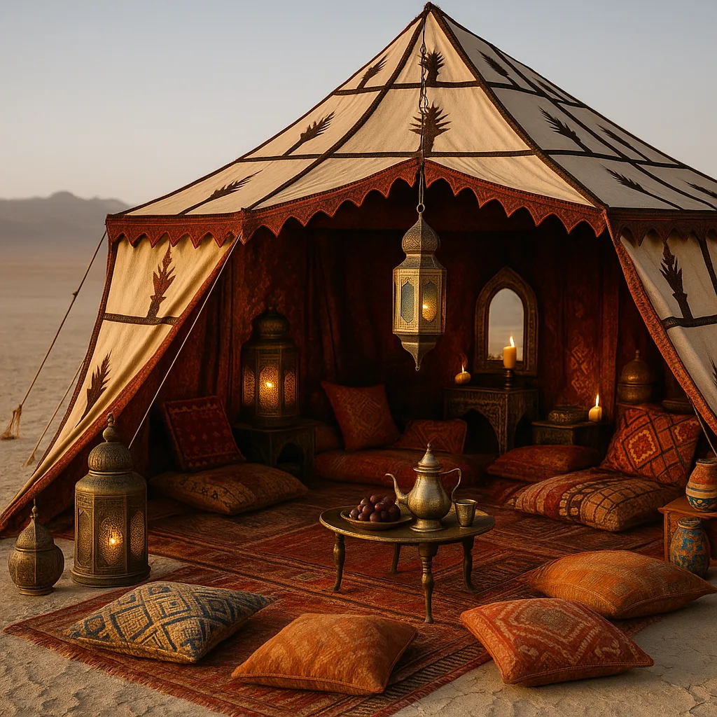 Burning Man Meets Morocco: A Desert Fusion of Culture, Craft & Cosmic Style