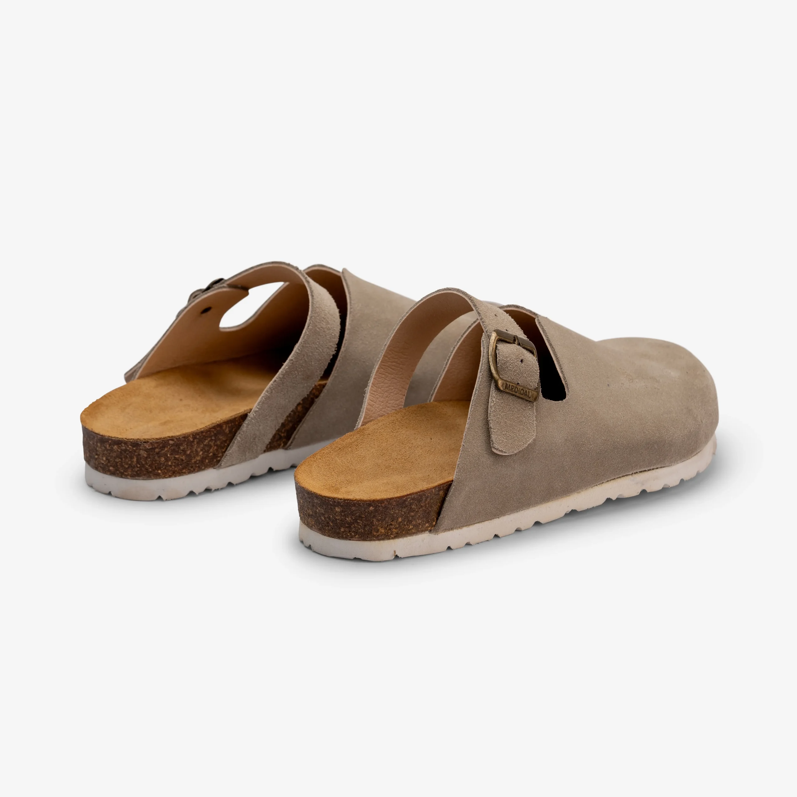 Mustard Suede Moroccan Mules – Handmade Men's Slip-On Slippers