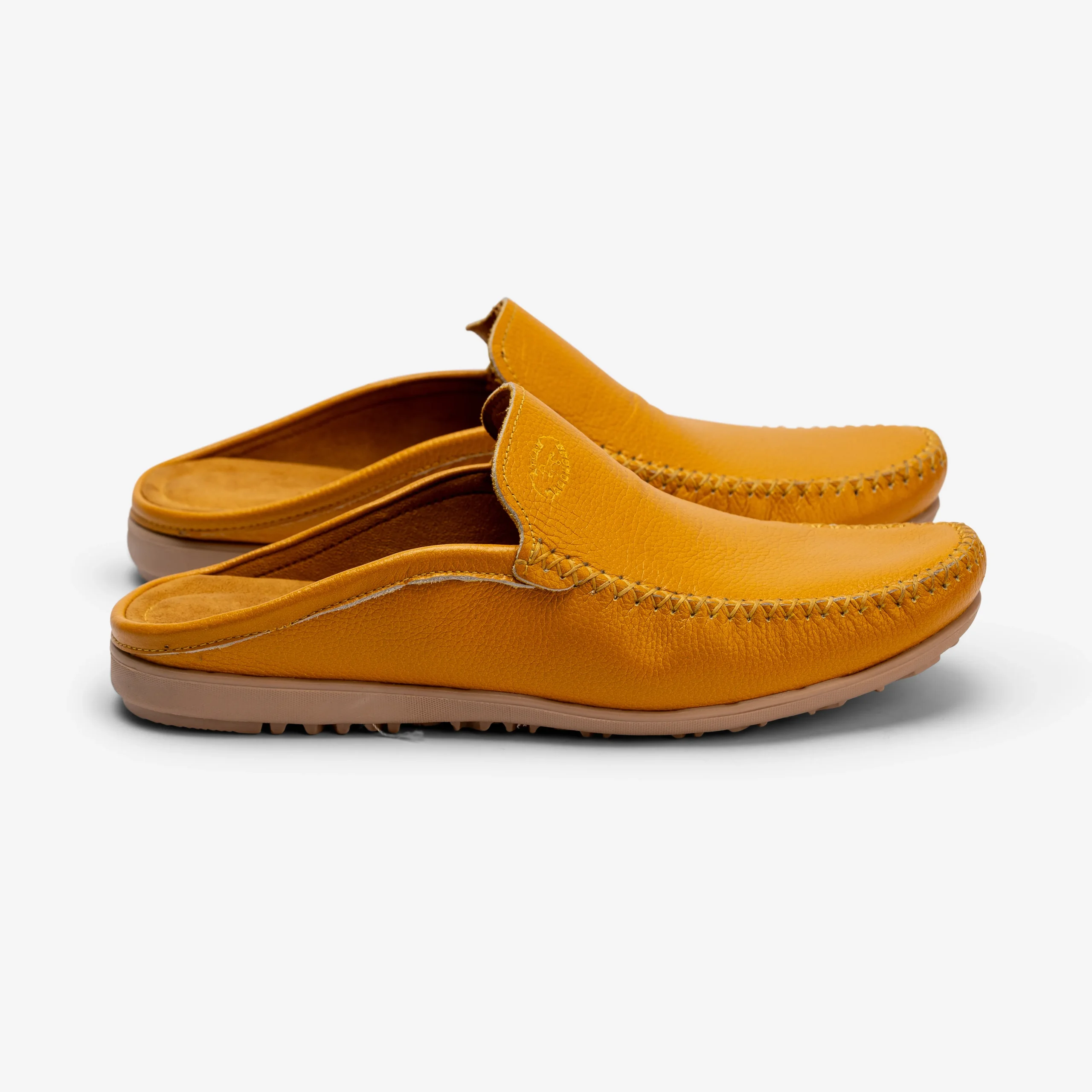 Mustard Moroccan Mules