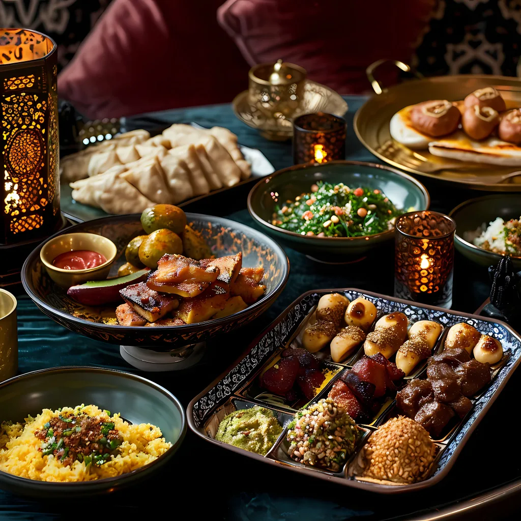 Moroccan dining table