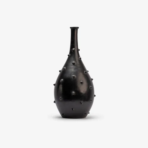 Spiked Form Ceramic Vase