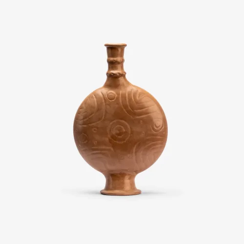 handmade ceramic decorative bottle vase