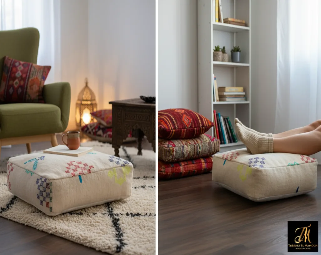 Where to Place Your Ottoman Pouf