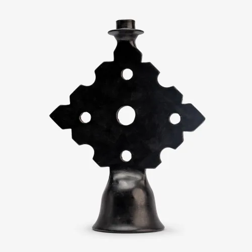 Geometric Moroccan Cutout Vase