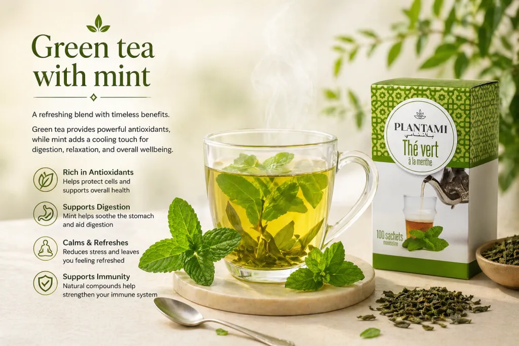 Benefits of Drinking Green Tea with Mint You Didn’t Know About