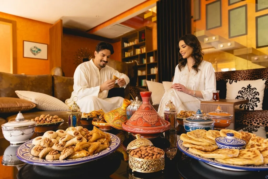 Moroccan Eid Table by tresors el mamoun