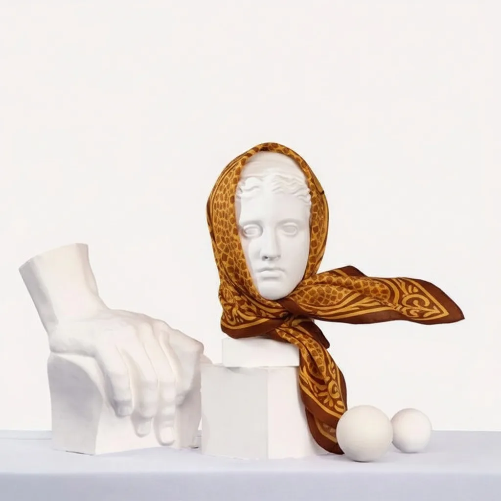 Morocco Scarf – Rayon d’Or | Classic Golden Moroccan Scarf Set