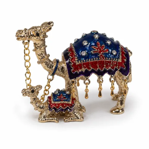 Jeweled Moroccan Camel Figurine
