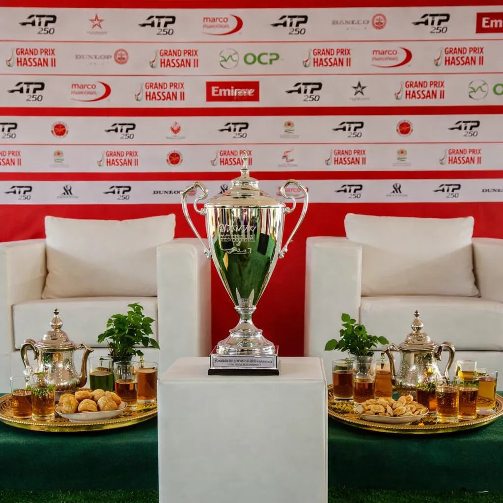 Moroccan Mint Tea at the Grand Prix Hassan II