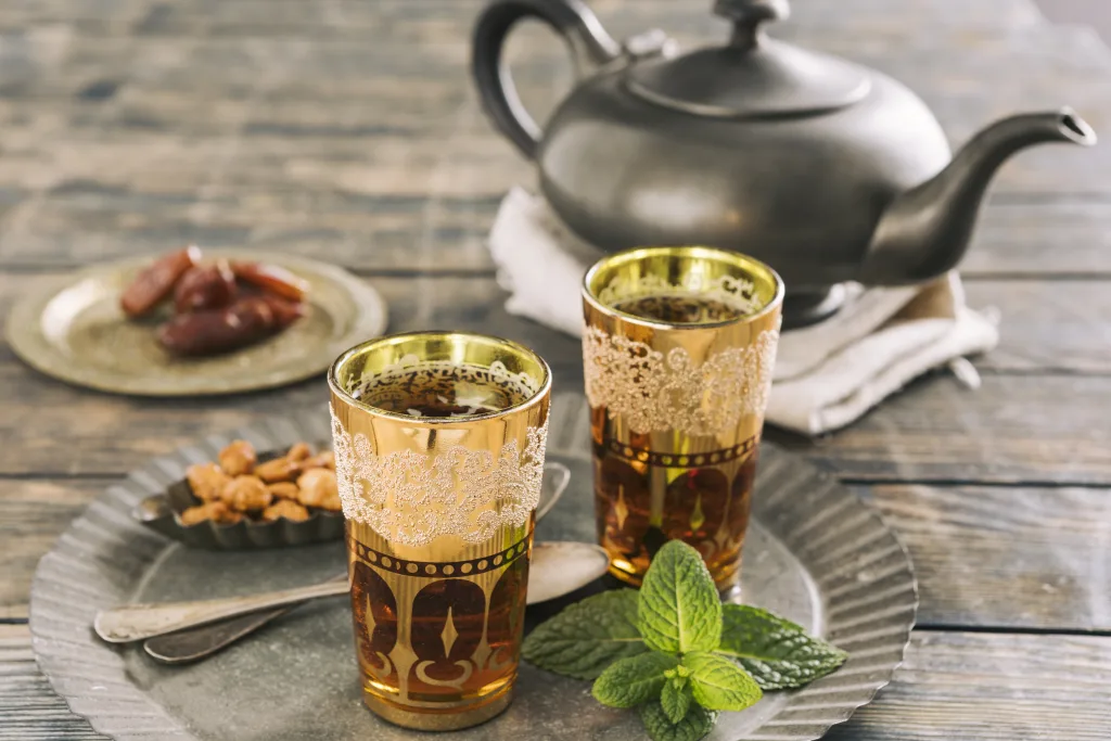 Moroccan Green Tea with Mint
