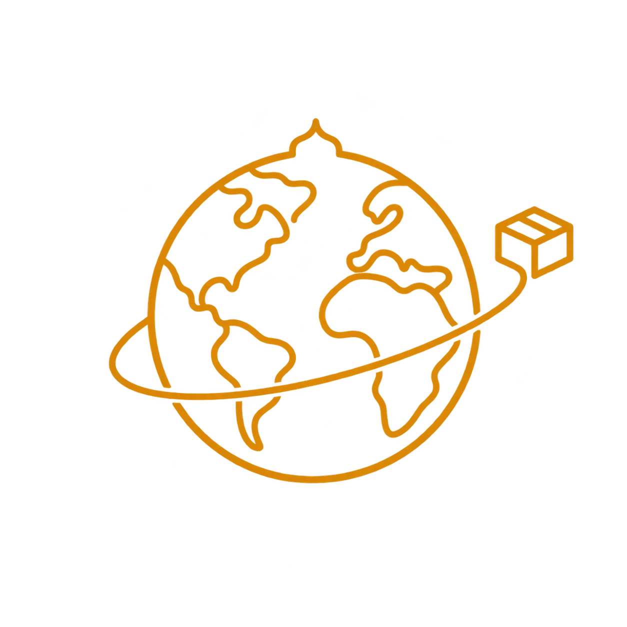 Elegant worldwide delivery globe-3