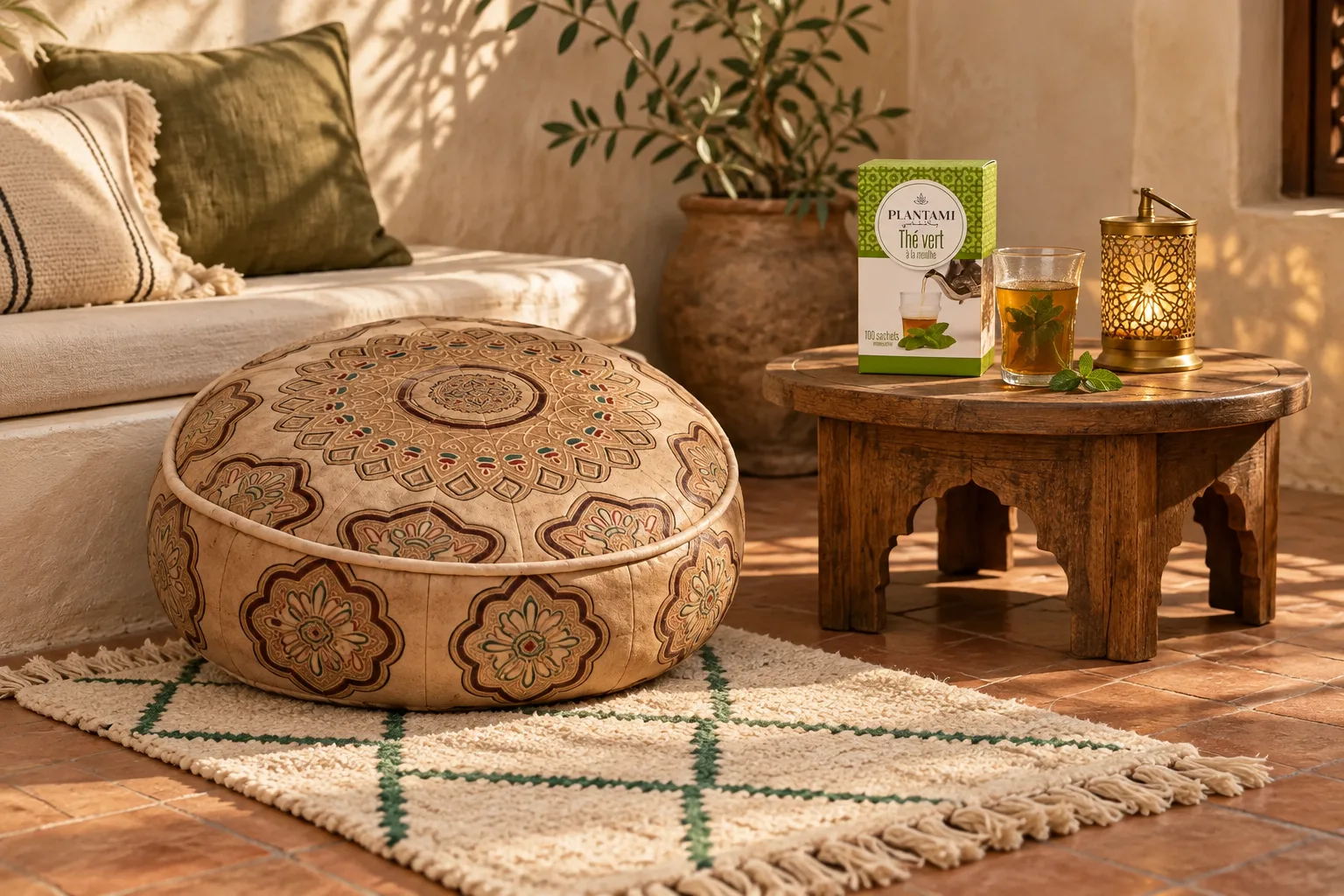 Moroccan Riad Tea Corner