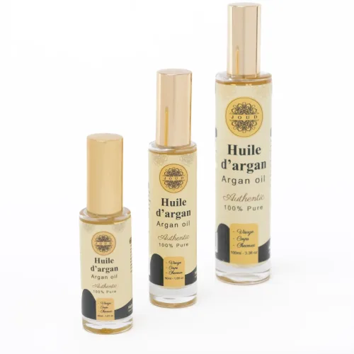 Pure Argan Oil Transparent Bottle (Glass) 50ml